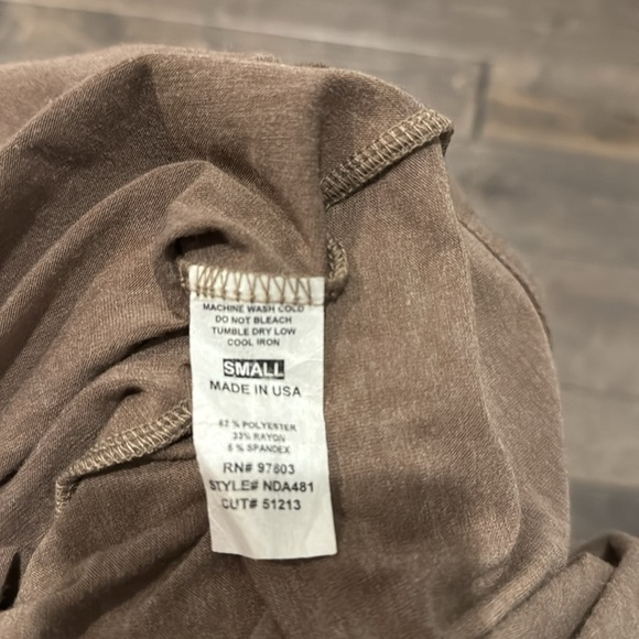 ING brown longsleeve mock turtleneck dress Size Small flirty, party, wes… - Picture 6 of 6